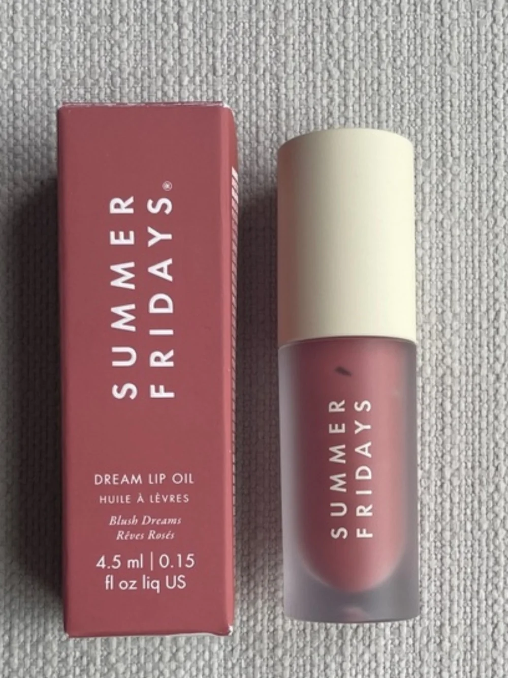 Summer Fridays Dream Lip Oil in Blush Dreams NIB
